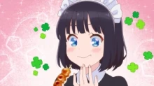 Maid-san wa Taberu dake episodio 1